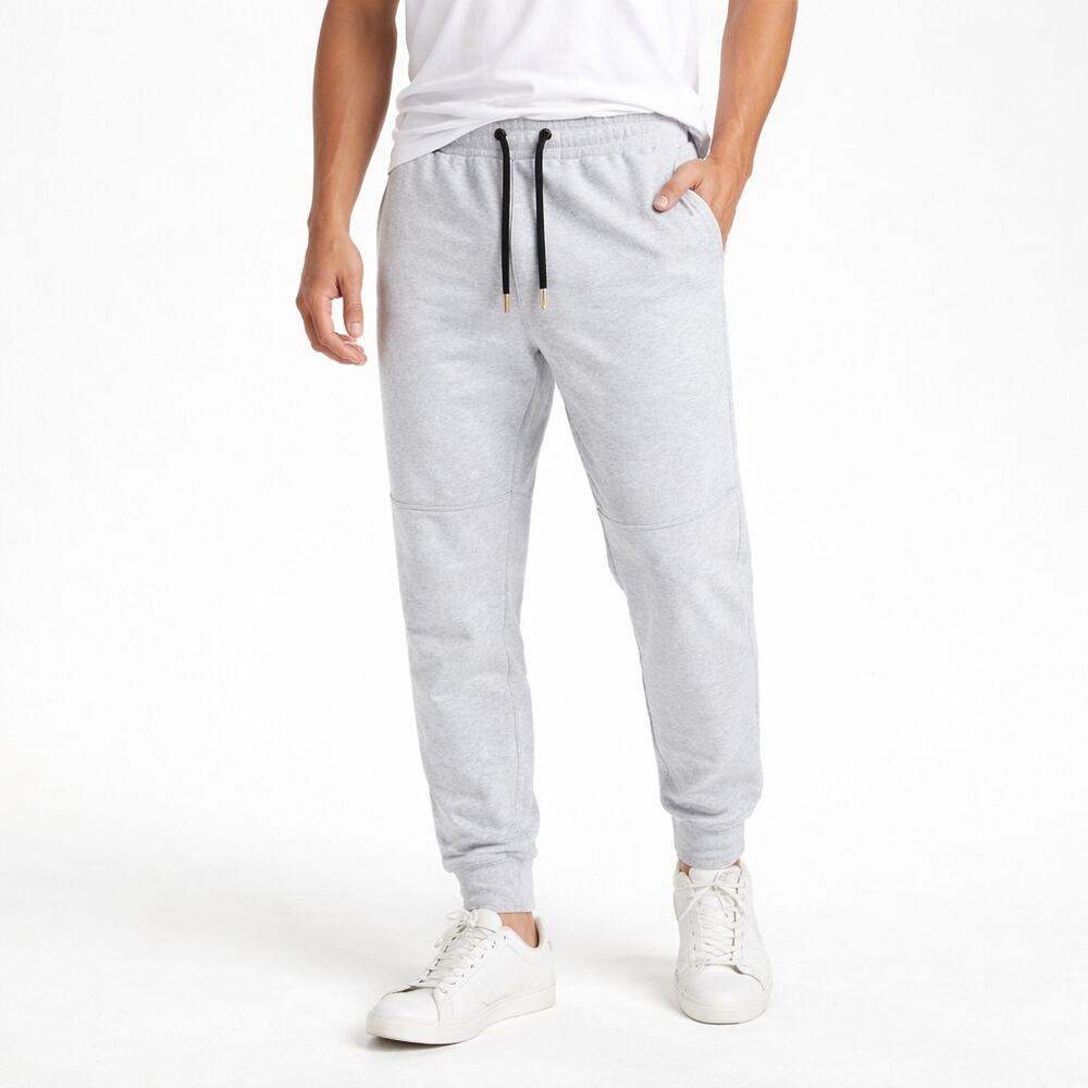 American Eagle 24/7 Fleece Joggers Small Gray Athleisure Lounge Travel Pants